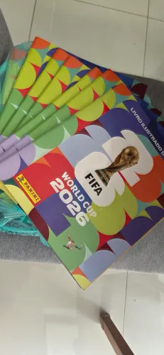 Lote 25 Álbuns da Copa Brochura 2026
