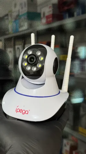 Câmera IP Robô Ípega Wi-Fi Full HD - Monitoramento pelo Celular (Novo)