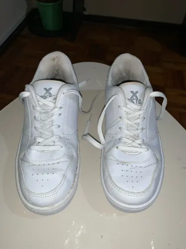 Tênis Casual Branco OXTO (Estilo Air Force) - Tamanho 39