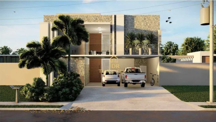 Casa de alto padrão em construção à venda no Condomínio Giardino em Americana | 4 suítes |