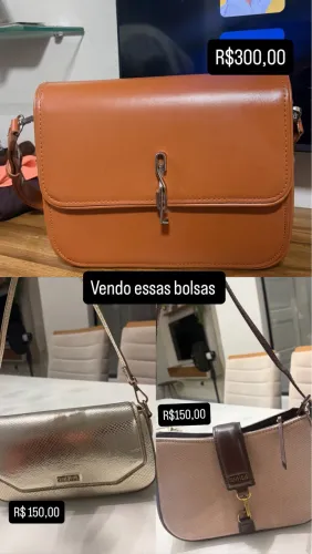 Vendo bolsas em ótimo estado