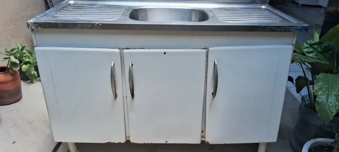Pia com armário para cozinha 