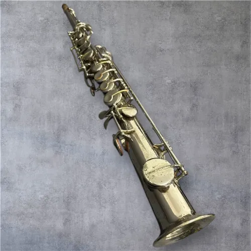 Raríssimo Sax Soprano Francês Laubé