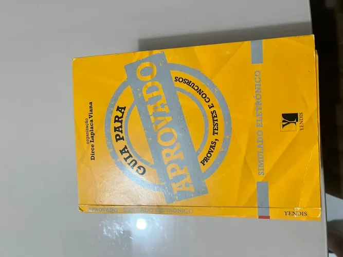 Coleção Aprovado Yendis - Enfermagem | 10 Volumes | Excelente Estado