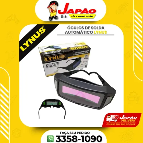 Óculos De Solda Automático Lynus