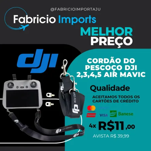 CORDÃO DO PESCOÇO DJI