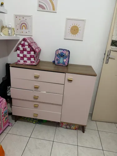 Cômoda infantil feminina