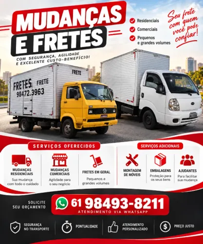 fretes e mudanças
