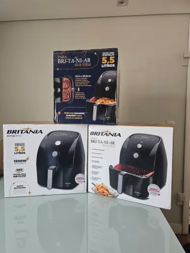 Air Fryer Britânia 5,5 Litros