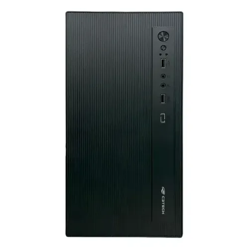 Gabinete Para Computador C3tech Mt-36bk Com Fonte 200w Preto Novo + Montagem Gratis
