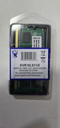 Memória ddr3 8gb Kingston 