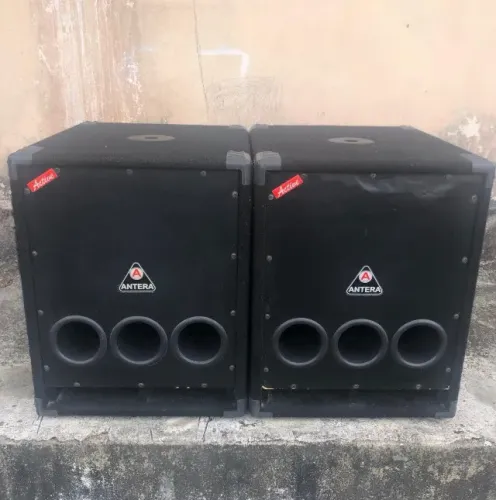 Par de caixas ativas - ANTERA LF1000A - Em estado de novas!!!