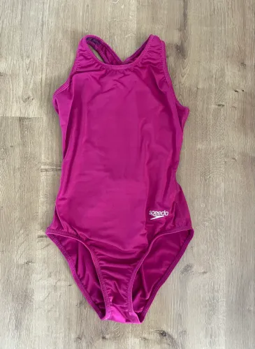 Maiô hidro e natação tam P roxo Speedo