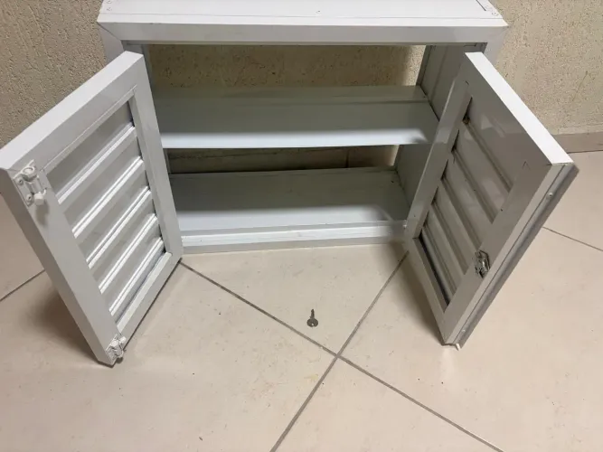 Armário Aéreo Multibox Aço 2 Portas c/ Chave