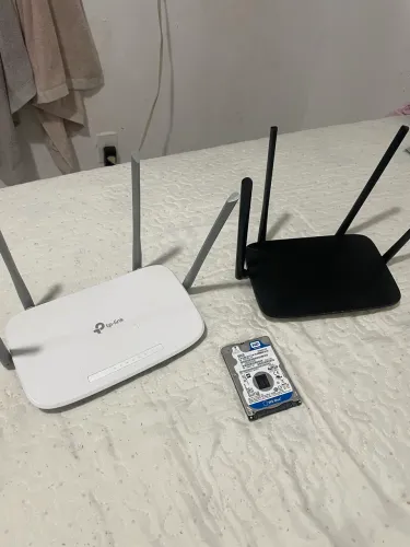 Roteador e HD