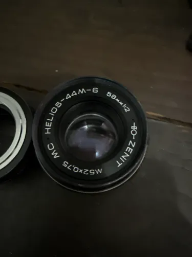 Lente Helios 44M - 6 58mm f2