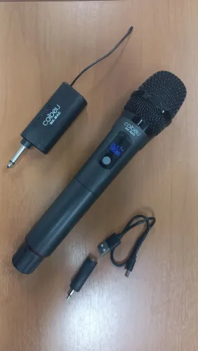 Microfone Dinâmico Profissional SEM FIO.