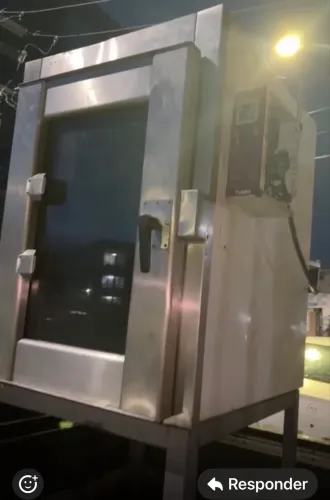 Vendo este forno turbo elétrico de 10 telas marca tedesco