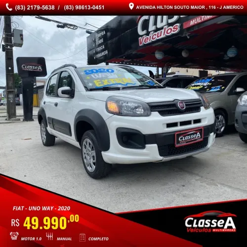 Fiat Uno WAY 1.0 Flex 6V 5P 2020