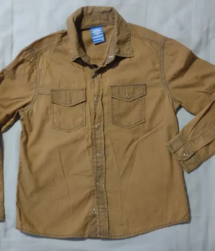 camisa kids menino caramelo tamanho 6