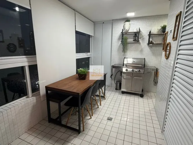 Sol da Manhã e Lazer de Clube: 2 Dorms (1 Suíte) Mobiliado 2 Vagas no Residencial Washingt