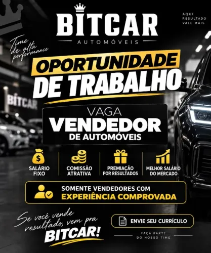Vendedor(a) com Experiência