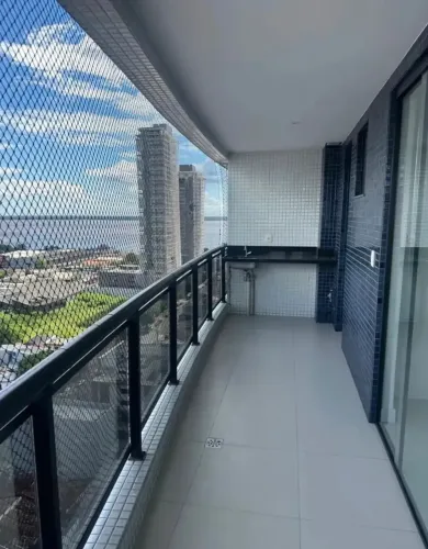 EDIFÍCIO ACQUA MARINE RESIDENCE C/ 78m², 2 SUÍTES,  ANDAR ALTO E 2 VAGAS EM UMARIZAL/BELÉM