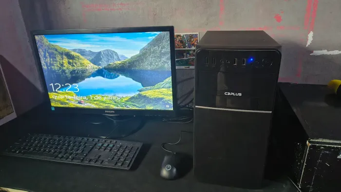 PC COMPLETO PRA ESTUDOS OU TRABALHO