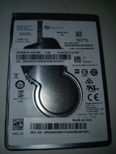 Vende se hd 1t da seagate