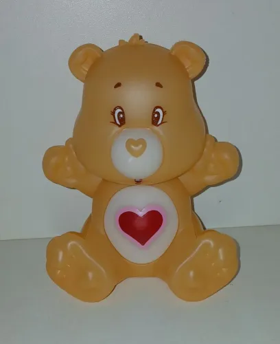 BONECO LUMINARIA URSINHOS CARINHOSOS CARE BEARS URSINHO CORAÇÃO DE TERNURA CREME