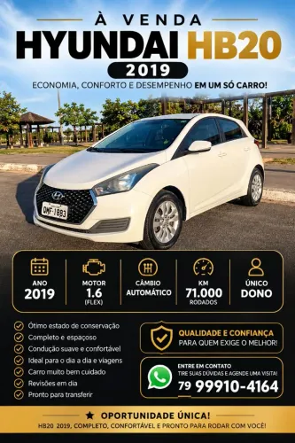 Hyundai HB20 C.style/c.plus 1.6 Flex 16V Aut. 2019
