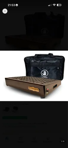 Pedalboard hands 80x40