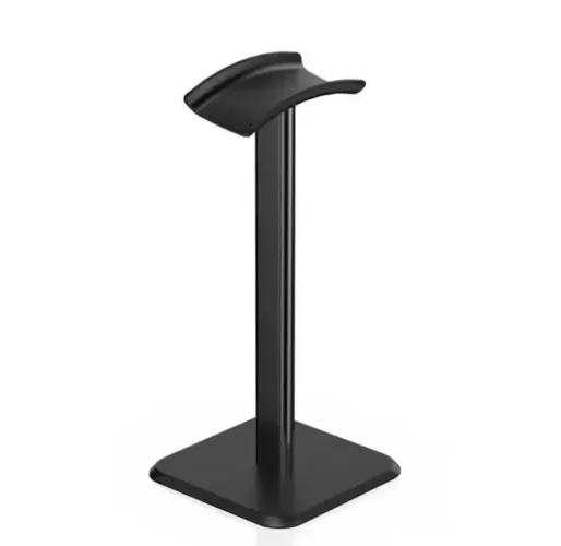 Suporte para fone de ouvido de alumínio, base antiderrapante universal gamer