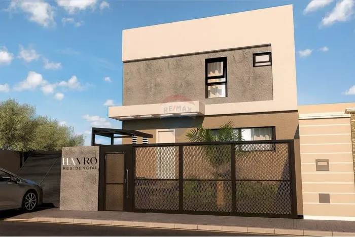 Sobrado na Planta | 94m² | 3 Quartos | Suíte | Condomínio Residencial Havro | Boa Vista