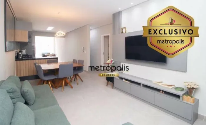 Casa à venda, 185 m² por R$ 1.440.000,00 - Nova Gerty - São Caetano do Sul/SP