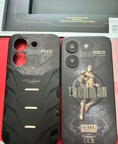 Poco x8 pro versão homem de ferro
