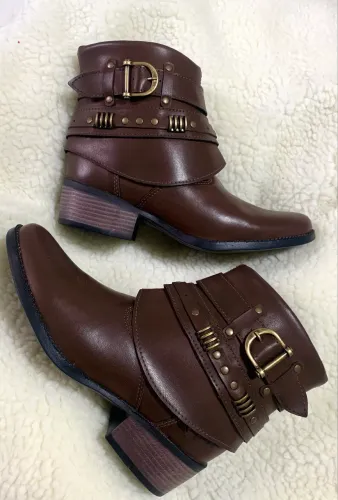 Botas Para Inverno Marrom Nova