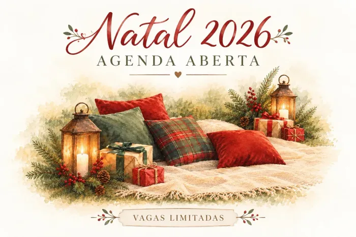 Ensaio Fotográfico de Natal 2026 - Bruna Sant Anna Fotografia
