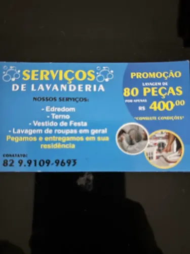 Lavandeira ? Roupa Limpa e Cheirosa! 