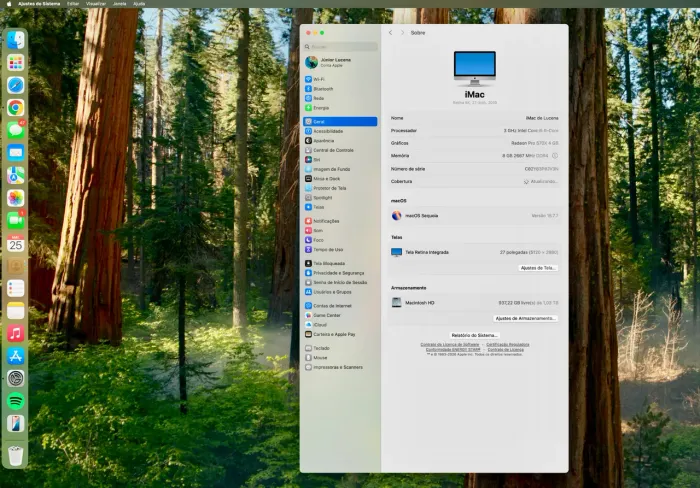 Apple iMac Retina 5K 27" 2019 - Impecável 