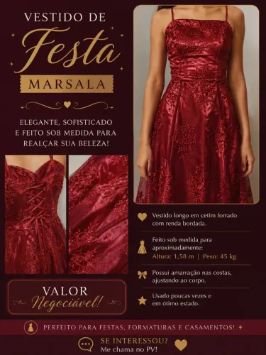Vestido de festa