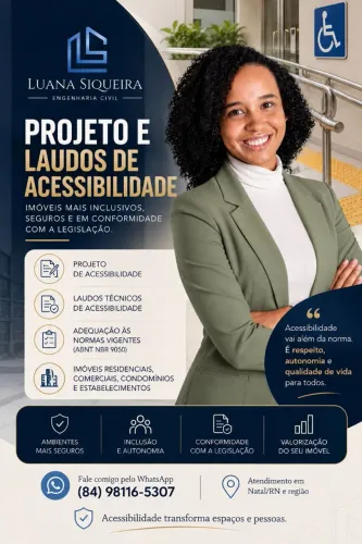 Projeto e Laudo de Acessibilidade em Natal/RN