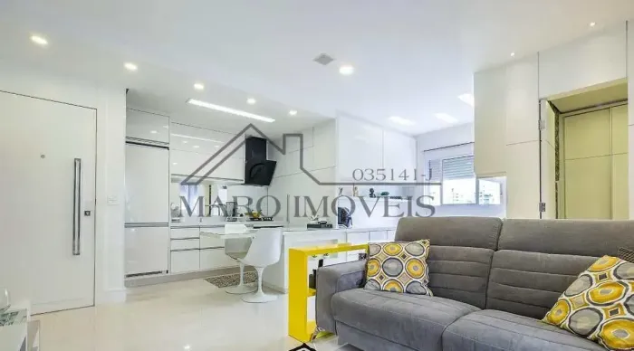 Apartamento mobiliado 65m² e suíte para alugar em Pinheiros.