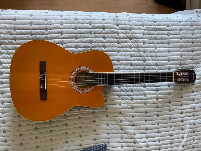 Violão Eletroacústico Nylon Memphis Tagima AD-60 NTABS (Na Caixa + Suporte)