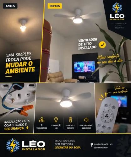 ELETRICISTA RESIDENCIAL - CAMPO GRANDE/MS