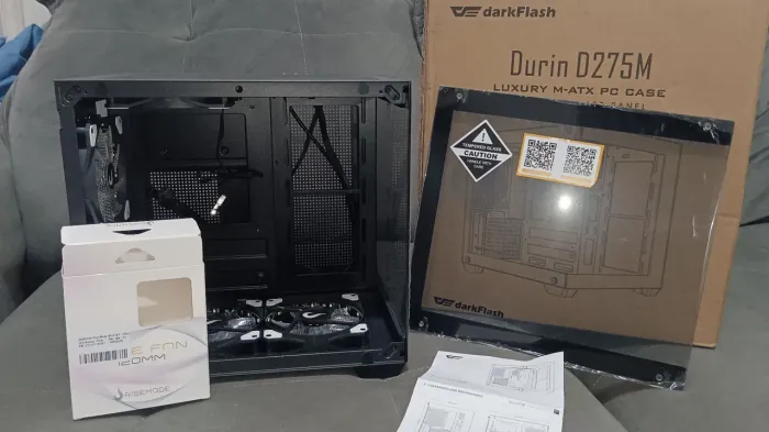 Gabinete Durin D275M (4 fans)