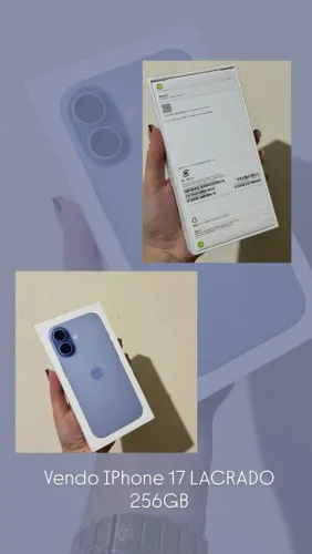 Iphone 17 356gb azul névoa LACRADO