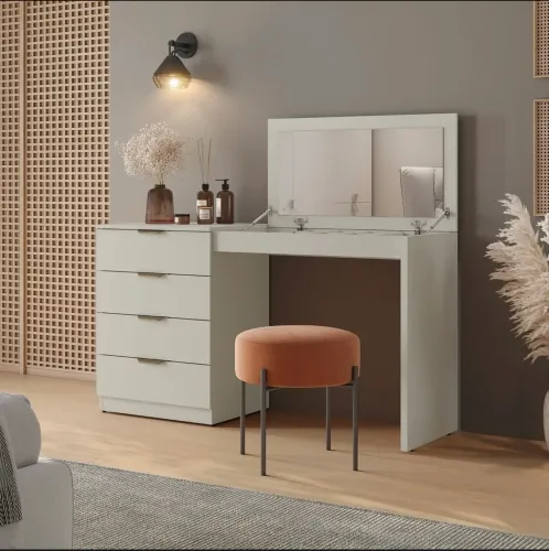Vendo Penteadeira Camarim com Espelho MDF 4 Gavetas 