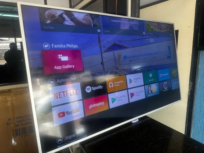Smart TV Philips 55 polegadas ? 3 meses de garantia
