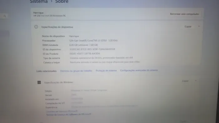 Nootebook pouco usado 